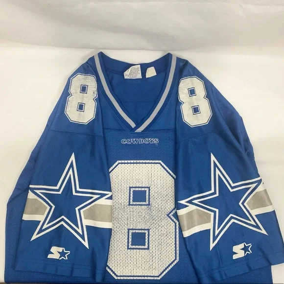 STARTER NFL Dallas Cowboys Jersey - HOF T Aikman 8 // Medium(46) - Picture 5 of 16